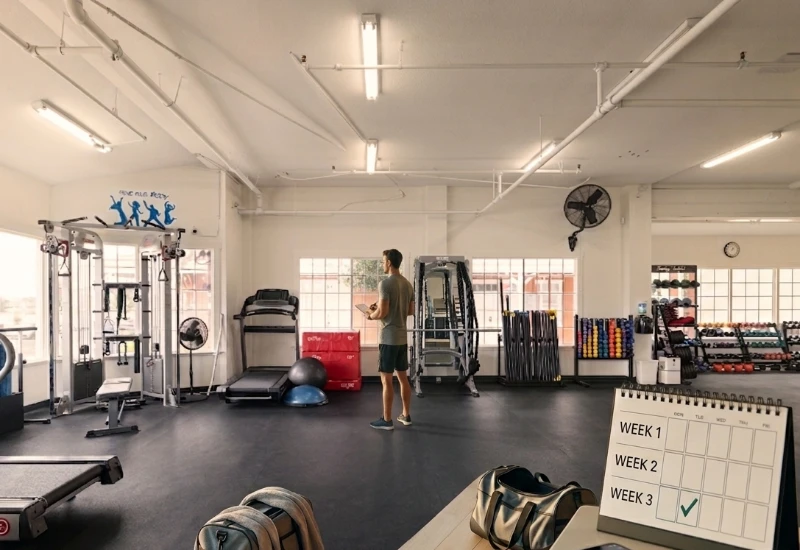 fitness routine for beginners